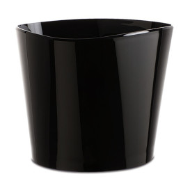 Secchiello del ghiaccio riutilizzabile SMMA Nero per 7-8 bottiglie (1 Pezzi)