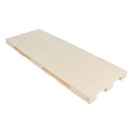 Vassoio Mini Pallet di Legno 40x15x2cm (1 Pezzi)