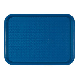 Vassoio Plastica Rigida Blu 30,4x41,4cm (1 Pezzi)