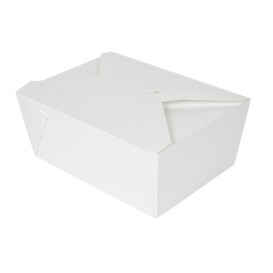 Contenitore di Cibo Bianco 19,7x14x9cm 2880ml (200 Pezzi)