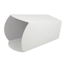 Scatola Pop Corn Mediano Bianca 90 gr 7,8x10,5x18cm (350 Pezzi)