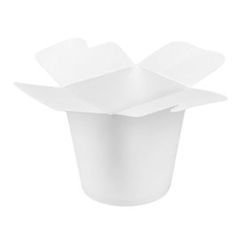 Contenitore multifunzionale 100% ECO Bianco 16Oz/480ml (500 Pezzi)