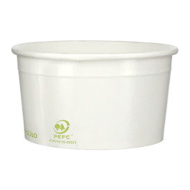 Coppette di Carta Ecologica per Gelato 175ml (2.000 Pezzi)