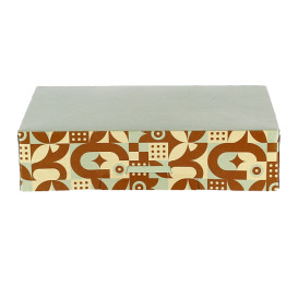 Scatola per Dolci Menta cioccolato 17x11,5x4,3cm (100 Pezzi)