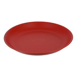 Piatto Riutilizzabile Durable PP Minerale Rosso Ø21cm (6 Pezzi)