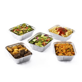 Contenitore Alluminio 1180ml 240x188x35mm (100 Pezzi)