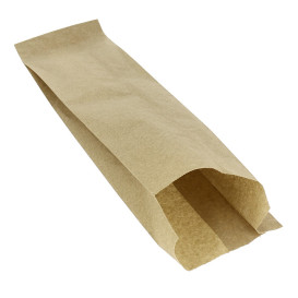 Sacchetto per Baguette Antigrasso Kraft 9+5x32cm (1000 Pezzi)