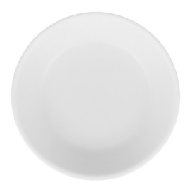 Piatto Riutilizzabile Durable PP Minerale Bianco Ø18cm (54 Pezzi)