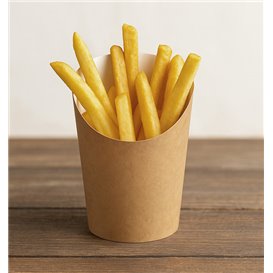 Contenitore Antigrassaggio Effetto Kraft Piccolo (55 Pezzi)