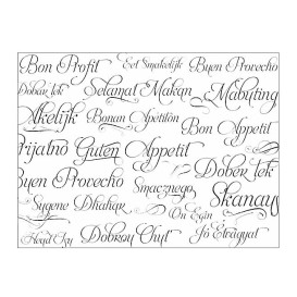 Tovaglia Rotolo Non Tessuto "Buon Appetito" 1,2x50m 50g (1 Unità)