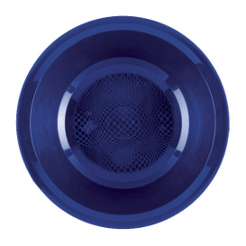 Piatto di Plastica Fondo Blu Round PP Ø195mm (600 Pezzi)