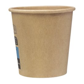 Bicchiere di Carta 4Oz/120ml Marrone Ø6,2cm (3.000 Pezzi)