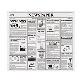 Carta Antigrasso Times 31x31cm (1000 Pezzi)