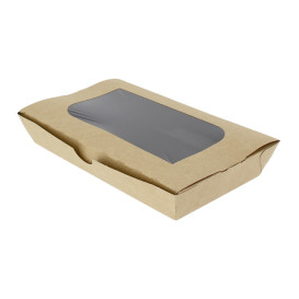Contenitore di Carta Premium 21x13x3,5cm 730ml (300 Pezzi)