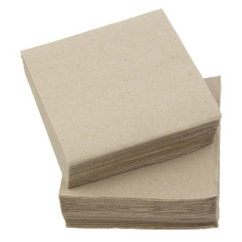 Tovagliolo Punta-Punta Eco "Recycled" 20x20cm (90 Pezzi)