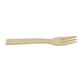 Mini-forchetta di Bambu 7,5cm (50 Pezzi)