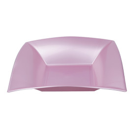 Piatto Plastica Fondo Viola Pearl Nice PP 180mm (25 Pezzi)