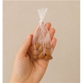 Sacchetti di Polietilene Senza Chiusura 7x10 cm G100 (100 Uds)