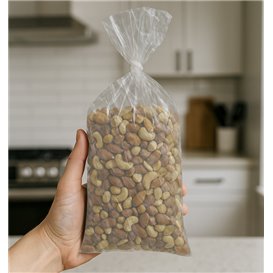 Sacchetti di Polietilene Senza Chiusura 15x30cm G100 (1000 Pezzi)