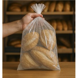 Sacchetti di Polietilene Senza Chiusura 25x35cm G100 (100 Pezzi)