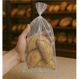 Sacchetti di Polietilene Senza Chiusura 18x30cm G100 (100 Pezzi)