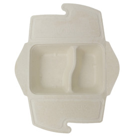 Contenitori Canna Zucchero 2S Box to Go 21x15x5cm 800ml (75 Pezzi)