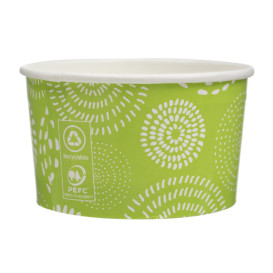 Coppette di Carta per Gelato 3oz/100ml Cool&Yummy (2.600 Pezzi)