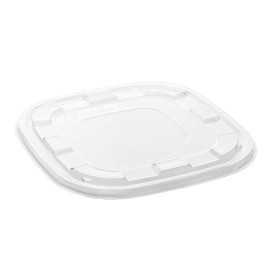 Coperchio plastica PET Trasp. per Ciotola 27x27cm (25 Pezzi)