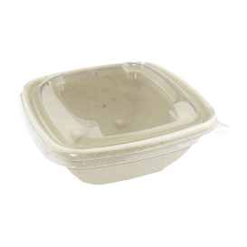 Coperchio di plastica PET per Ciotola 130x130mm (50 Pezzi)