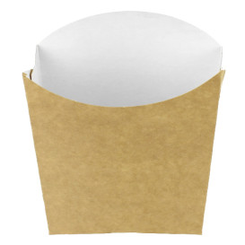 Scatola Kraft per Fritte Piccolo 8,2x2,2x9cm (25 Pezzi)