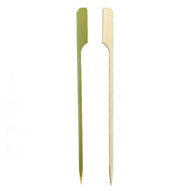 Spiedi di Bambù "Golf" verde 15cm (2.500 Pezzi)