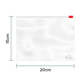 Sacchetti PE Chiusura a Cursore 20x15cm G250 (50 Pezzi)