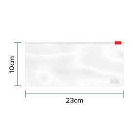 Sacchetti PE Chiusura a Cursore 23x10cm G250 (50 Pezzi)