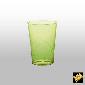 Bicchiere Riutilizzabile PS Cristal Moon Verde Acido Trasp. 230ml (1.000 Pezzi)