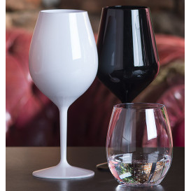Calice Riutilizzabili da Vino Tritan Bianco 470ml (1 Pezzo) 