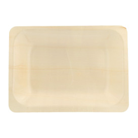 Vassoi di Legno 19,5x14x3cm (200 Pezzi)