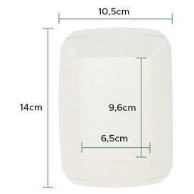 Vaschetta 250ml Kraft 9,6x6,5x4,2cm (25 Pezzi)