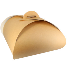 Scatola di Carta Kraft per Torte 20x20x13cm (100 Pezzi)