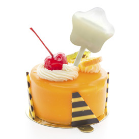 Tovagliolo di Carta 1/8 40x40cm Terracota Punta- Punta (1800 Pezzi)