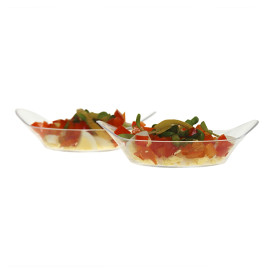 Piatto con Maniglie Degustazione PS 8,4x6,5x2,2cm 30ml (25 Pezzi)