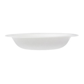 Ciotola Degustazione in Canna da Zucchero Bianca 120ml Ø11,2cm (50 Pezzi)