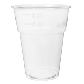Bicchiere PLA Bio Trasparente 575ml (40 Pezzi)