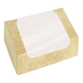 Scatola in Cartone Rettangolare PackiPack Vision Kraft 25x18x7cm (50 Pezzi)