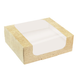 Scatola in Cartone Quadrata PackiPack Vision Kraft 21x21x10cm (50 Pezzi)