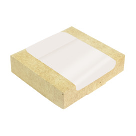 Scatola in Cartone Quadrata PackiPack Vision Kraft 20x20x6cm (50 Pezzi)