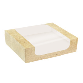 Scatola in Cartone Quadrata PackiPack Vision Kraft 28x28x8cm (50 Pezzi)