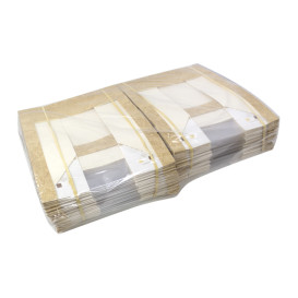 Scatola in Cartone Quadrata PackiPack Vision Kraft 24x24x8cm (50 Pezzi)