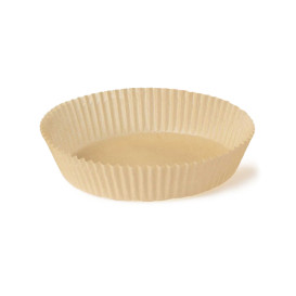 Carta Kraft per Friggitrice ad Aria 40g Ø16x4cm (50 Pezzi)