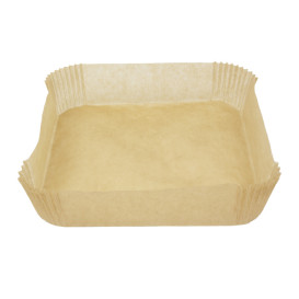 Carta Kraft per Friggitrice ad Aria 40g 17x17x4cm (50 Pezzi)