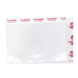 Sacchetti di PE e Carta Riutilizzabile Piega Adesivo Sacofresh Rosso 30x36cm (1.000 Stück)